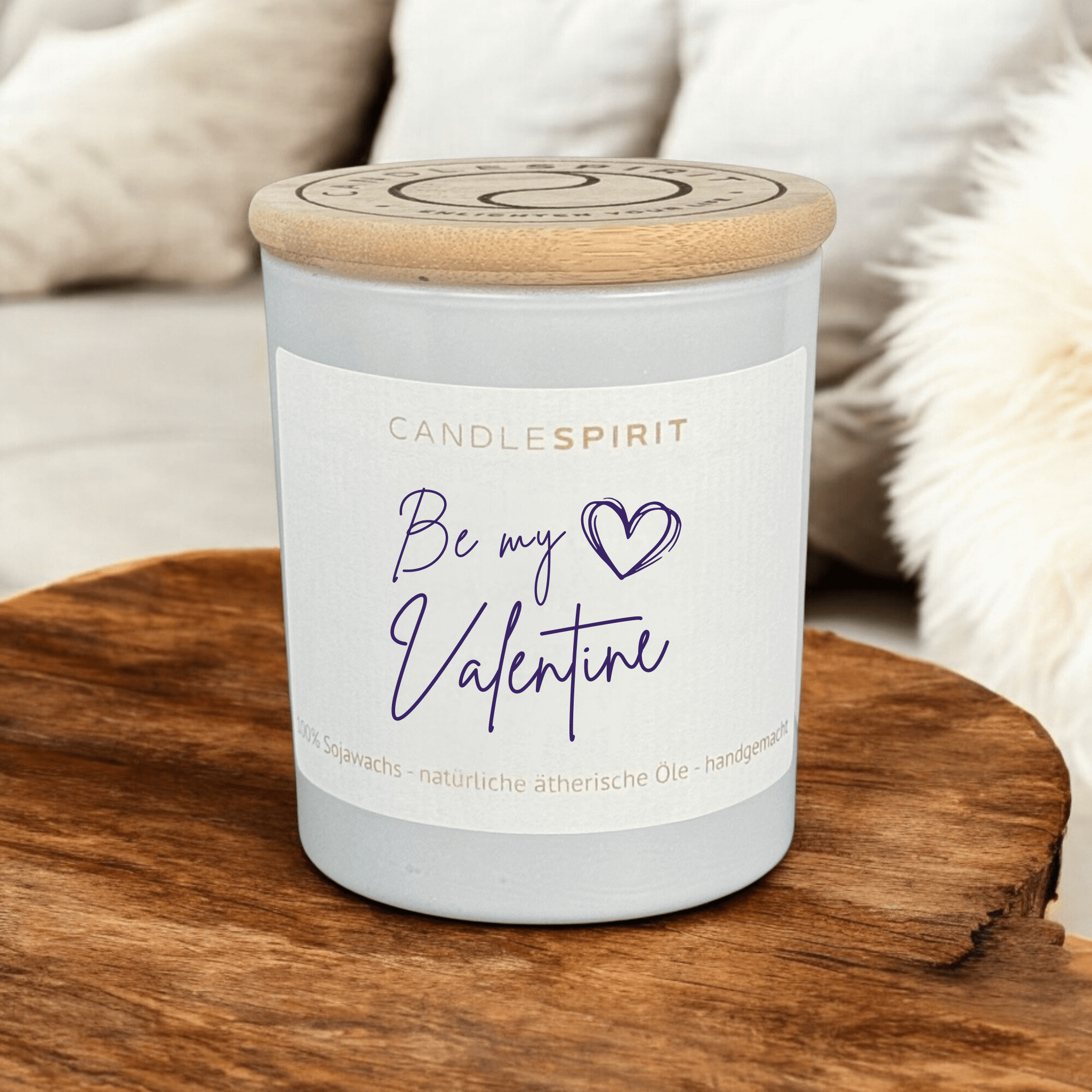 Aromatherapie Kerze "Be my Valentine" Ansicht 1