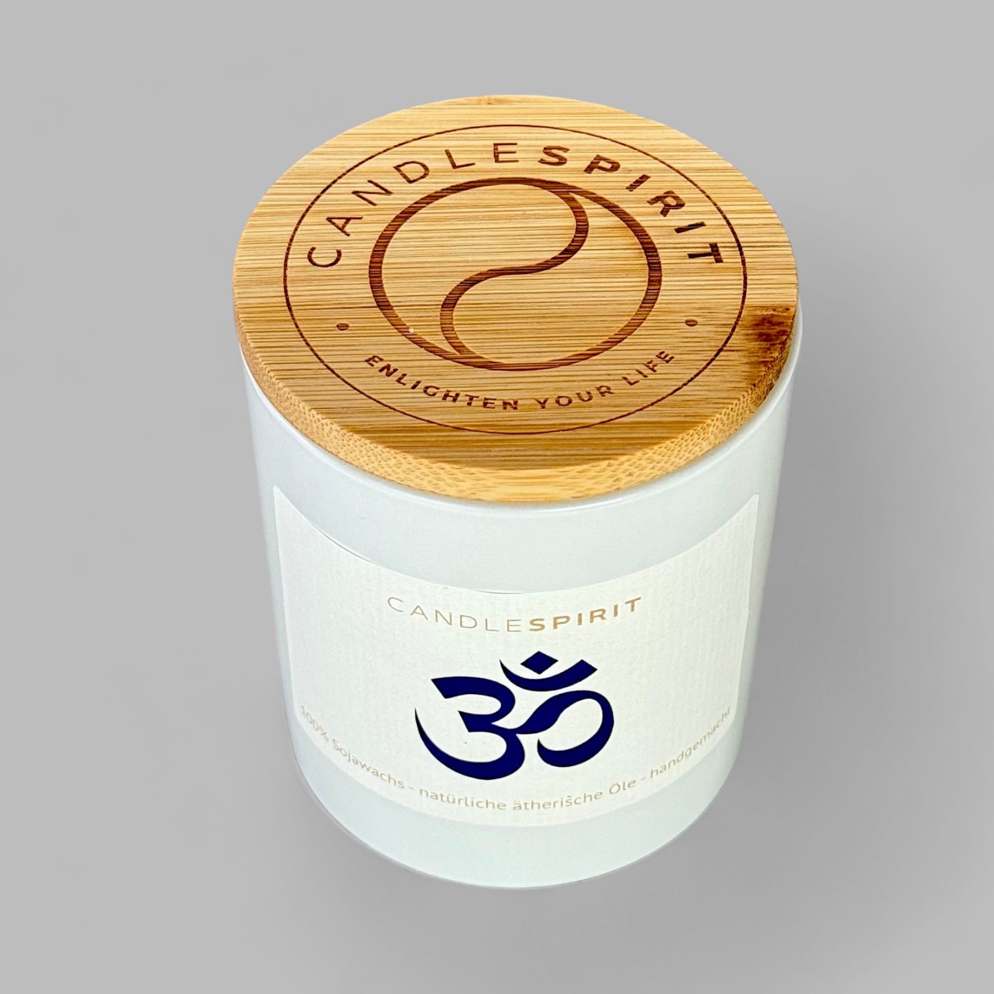 "Om" | Aromatherapie Kerze