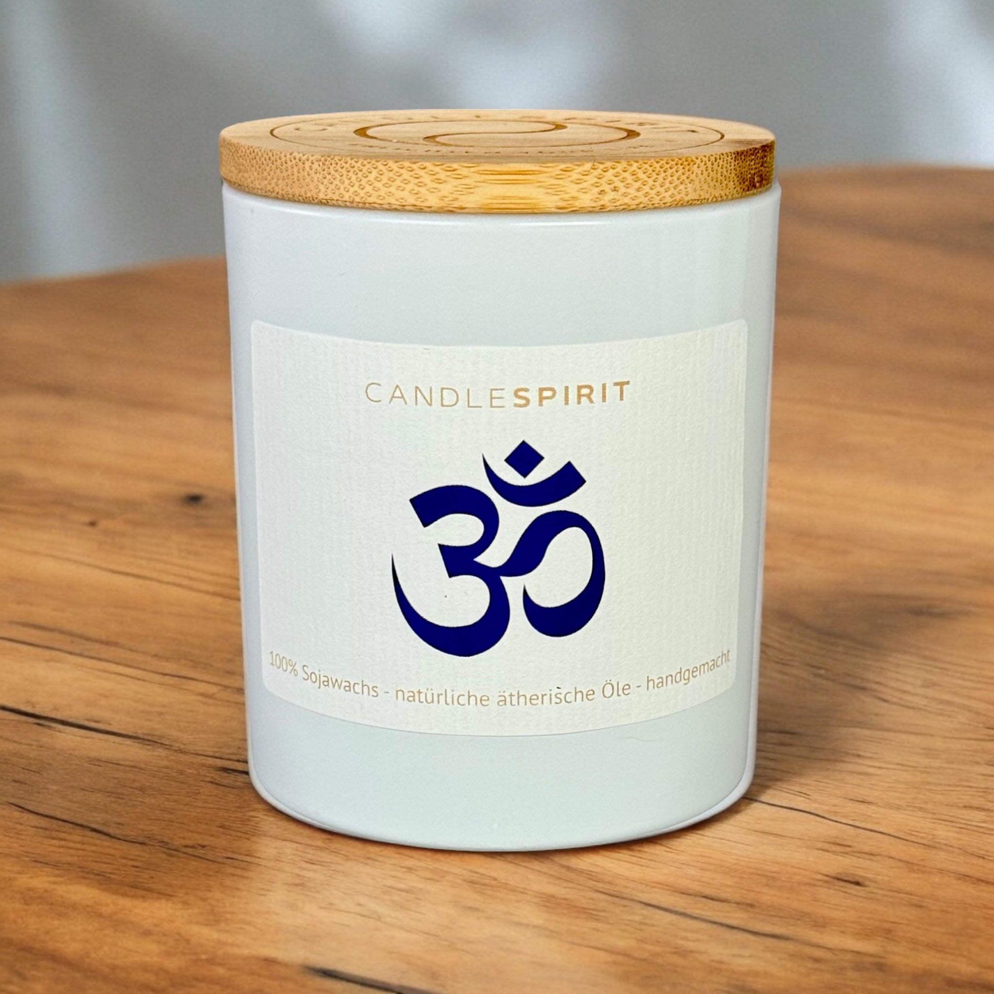 "Om" | Aromatherapie Kerze